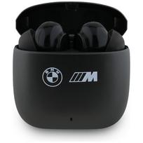 BMW Bluetooth TWS Headphones, Metal M Logo Print, ANC-ENC, Black