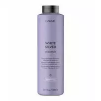 Lakmé Teknia White Silver Shampoo - Geltoną atspalvį neutralizuojantis šampūnas, 1000 ml