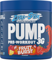 Applied Nutrition Pump 3G Zero Stim Caffeine Free Pre Workout 375 g.