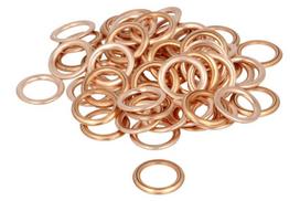 Poveržlė varinės, skirtos išleidimo kamščiams 12mm