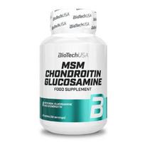Biotech MSM chondroitino gliukozaminas, 60 kapsulių