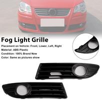 2 vnt. priešrūkinio žibinto dangtelio grotelės tinka VW Polo 9N3 GTI 2005-2009
