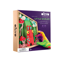 Kūrybinis rinkinys Air clay Modelino rinkinys Little Worlds Mommy Troll