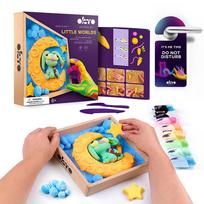Kūrybinis rinkinys Air clay Modelino rinkinys Little Worlds Bunny Moon
