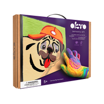 Kūrybinis rinkinys Modelino rinkinys - 3D tapyba Mopsas (30*30 cm)