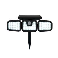 Įsmeigiamas LED lauko šviestuvas KAUFTEC, 74 LED, įkraunamas saulės energija, su judesio jutikliu