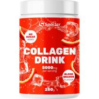 Sporter Kolageno gėrimas - 280 gr. Blood orange