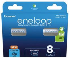 Įkraunamos baterijos PANASONIC ENELOOP AAA 800 mAh 8 szt (BK-4MCDE/8HH)