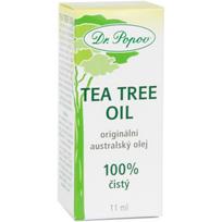 Dr. Popov Tea Tree Oil 100 % šaltai spaustas arbatmedžių aliejus antiseptinio poveikio 11 ml