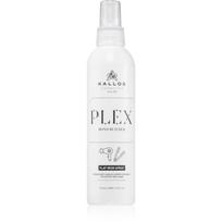 Kallos Plex Flat Iron Spray nuo karščio apsaugantis plaukų purškiklis, skirtas naudoti formuojant plaukus tiesinimo arba garbanojimo žnyplėmis pažeistiems, chemiškai sušukuotiems plaukams 200 ml