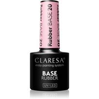 Claresa UV/LED Base Rubber gelinio nagų lako pagrindas atspalvis 20 5 g