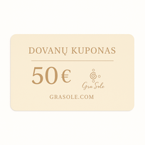 50 eur vertės dovanų kuponas