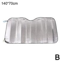 Naujas universalus automobilio priekinio stiklo uždangalas, automatinis saulės skydelis, ledo uždanga, vasarinis sniego priekinis stiklas, žieminis M1J1 140*70cm-one-size