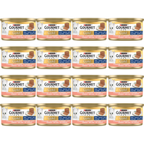 Purina Gourmet Gold putėsiai su lašiša 48x85g
