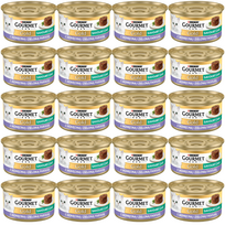 Purina Gourmet Gold Pikantiškas pyragas su ėriena ir šparaginėmis pupelėmis 72x85g