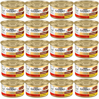 Purina Gourmet Gold su jautiena ir vištiena pomidorų padaže 72x85g