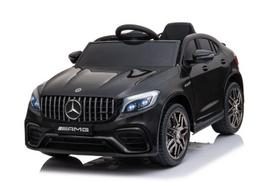 Vienvietis vaikiškas elektromobilis Mercedes Benz GLC63S Coupe, juodas