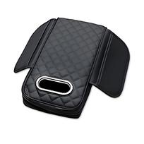 Kebidu Automobilio Porankio Užvalkalas Odinis Atminties Putų Aukščio Pagalvėlė Su Servetėlių Centrine Dėžute Automobilio Laikymo Krepšys juoda