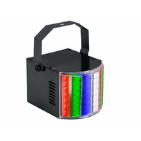 RGB diskotetekos šviestuvas / garsiakalbis, micro SD, USB