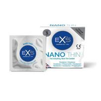 Prezervatyvai EXS Nano Thin, 3vnt