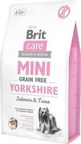 BRIT Care Mini Yorkshire Grain Free Salmon with tuna - sausas maistas šunims - 2 kg