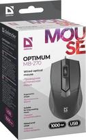 Defender Optimum MB-270 kompiuterio pelė Biuras Dešinės rankos USB A tipo Optinis 1000 DPI