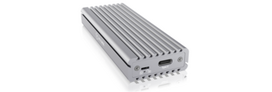 ICY BOX IB-1817Ma-C31 External enclosure for M.2 NVMe SSD USB 3.1 Type-C Silver