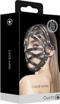 Veido kaukė Ouch! Cage Mask, juoda