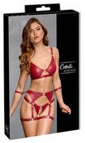 Seksualus apatinių komplektas Cottelli Bondage, raudonas