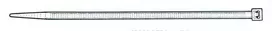 Tvirtinimo dirželis Elematic, 2,5 x 98 mm, juodas