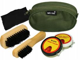 Batų valymo rinkinys Mil-Tec, olive