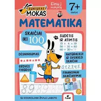 Knyga ŠUNIUKAS MOKAS.MATEMATIKA NUO 7 M.