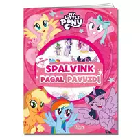 Knyga MY LITTLE PONY. SPALVINK PAGAL PAVYZDĮ