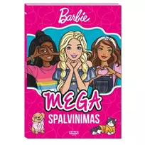 Knyga BARBIE. MEGA SPALVINIMAS