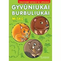 Knyga GYVŪNIUKAI BURBULIUKAI. MIŠKE