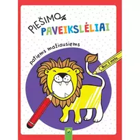 Knyga PIEŠIMO PAVEIKSLĖLIAI PATIEMS MAŽIAUSIEMS