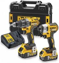 Elektrinis Įrankis - DeWALT DCK268P2T-QW 18V 5Ah Atsuktuvas/Smūginis Atsuktuvas su Dėklu