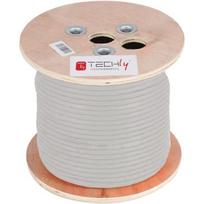 Tinklo Kabelis - Techly ITP-C6A-FLS305 Cat6a S/FTP Tinklo Kabelis 305m Pilkas
