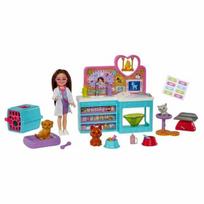 Vaikiška veterinarijos klinika su lėle Barbie Chelsea
