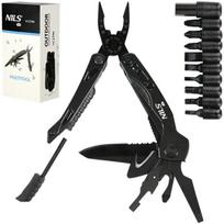 Multitool, daugiafunkcinis įrankis, Nils Camp, 12v1, su 9 varžtų rinkiniu