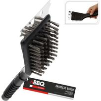 Valymo šepetys grotelėms BBQ Line, 21 cm, juodas