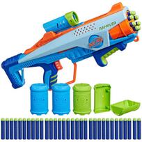Nerf blaster Elite JR Rookie Pack paleidimo priemonė, 32 šoviniai taikiniai
