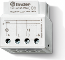 Relay 1CO 10A 230V AC 13.91.8.230.0000 139182300000 | 8012823336619
