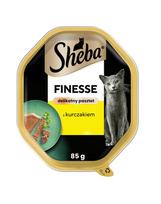 SHEBA Finesse 85 g visavertis šlapias pašaras su vištiena putėsiuose suaugusioms katėms