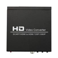 NORTH SCART+HDMI to HDMI Converter and Switch, Black