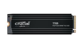 CRUCIAL T705 1TB M.2 NVMe 2280 PCIe 5.0 13600/10200 heatsink