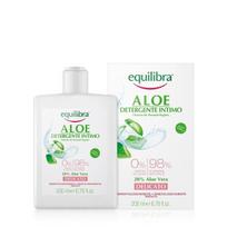 Švelnus intymios higienos prausiklis Equilibra Aloe Gentle Cleanser Aloe Vera, 200 ml