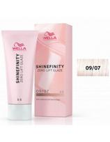 Wella tonuojantys plaukų dažai Wella Shinefinity Zero Lift Glaze 09/07 BROWN  60ml