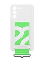 SAMSUNG Silicone Cover with Strap, White, for Galaxy S22+, EF-GS906TWEGWW, Retail