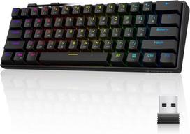 Klaviatūros, Gateron Optical 60% RGB mechaninė žaidimų klaviatūra